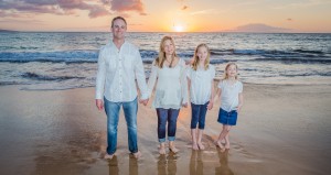 Maui Family Sunset Photography