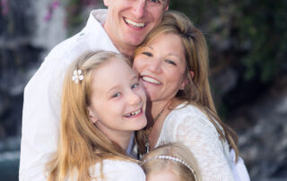 A Maui photoshoot with waterfalls Grand Wailea